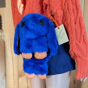 Denver Broncos 🏈 Inspired Plush Bunny Bag